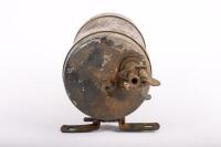 PETROL FEED TANK: An Autovac vacuum petrol feed tank, 13cm high, 31cm long - 5