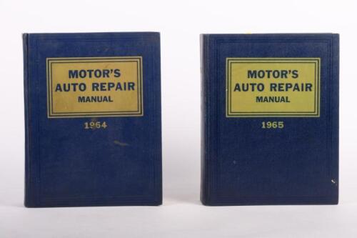 MOTOR'S AUTO REPAIR: Two editions of the 'Motor's Auto Repair Manual', includes editions 1964 & 1965