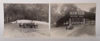 E.R.A: Five period original black and white images of the ex - Gerrard E.R.A of J.T.Stuart competing at various hill climb events - 7