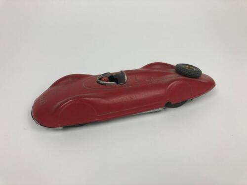 AUTO UNION: A Tin 1930's Auto Union Record Car by Distler. Circa 1950's