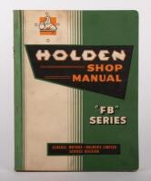 HOLDEN: A well kept Holden FB Series Shop Manual from 1959