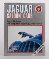 JAGUAR:&nbsp;JAGUAR SALOON CARS' new edition hardcover book by Paul Skilleter with competition chapters by Andrew Whyte, published 1989