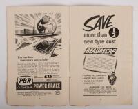 ALBERT PARK: Two official programs from events at Albert Park, Victoria - 2