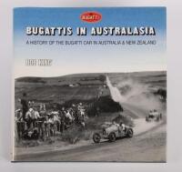 BUGATTI: 'BUGATTI'S IN AUSTRALASIA' hardcover book by Bob King, published 1992