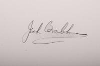 BRABHAM: A limited edition, high quality print by artist Brian Caldersmith, numbered 20 of 200,&nbsp;signed by Jack Brabham and the artist, featuring a portrait of Sir Jack Brabham and his 1965 Brabham BT16 - 2