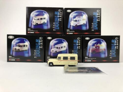 CORGI: A group of 'nine DOUBLE nine' Limited Edition emergency vehicles