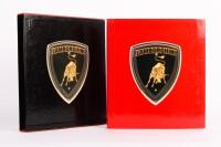 LAMBORGHINI: 'Lamborghini Catalogue Raisonne 1963-1984', hardcover book in slipcase, in Italian, English & French, published 1984, 197 pages - 2