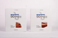 BERTONE: 'Bertone - 90 Years - 1912-2002' by Luciano Greggio, two book hardcover set in slipcase, published 2002 - 2