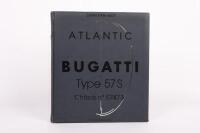BUGATTI: 'Atlantic Bugatti Type 57S - Chassis No.57473' by Christian Huet, soft hardcover book, published 2010