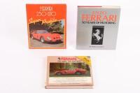 FERRARI: Three hardcover books relating to Ferrari