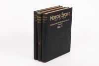 MOTOR SPORT MAGAZINE: Three volumes of bounded Motor Sport Magazines, includes Volume 10, circa 1933, Volume 16, circa 1940 and Volume 17, circa 1941