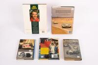 RACING DRIVERS: A collection of five hardcover books all relating to racing drivers - 5