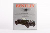 BENTLEY: 'Bentley - The Vintage Years - 1919-1931; by Michael Hay, hardcover book, published 1986