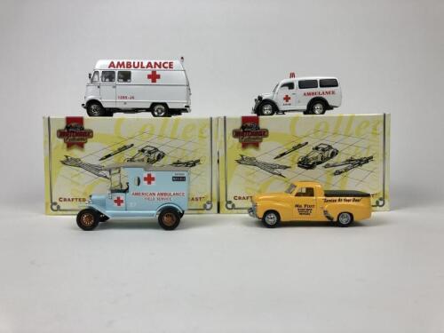MATCHBOX: Four Models of Yesteryear models. Holden FX ute