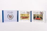 CADILLAC: 'Cadillac at 100 - Legacy of Leadership - 1902-2006, Volumes One & Two', two book hardcover set in slipcase, published 2008