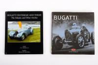 BUGATTI: Two hardcover books related to Bugatti