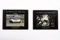 SEBRING: Two hardcover books related to Sebring