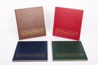 AUTOMOBILE CONNOISSEUR: Four editions of 'Automobile Connoisseur', Editions 1-4, leather boarded hardcover books, published 1969