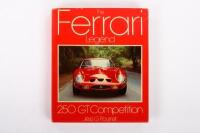 FERRARI: A rare copy of 'The Ferrari Legend' hardcover book by Jess G Pourret, published 1977 by John W. Barnes, 382 pages