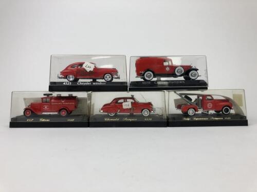 SOLIDO: A collection of Solido fire emergency vehicles