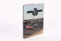 COBRA-FERRARI: 'The Cobra-Ferrari Wars 1963-1965', by Michael L. Shoen, hardcover book signed by the author, published 1990, 368 pages