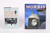MORRIS: Two hardcover books related to Morris cars