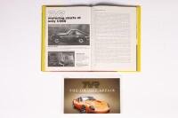 TVR: 'TVR - Success Against the Odds' by Peter Filby, hardcover book, published 1976 - 2