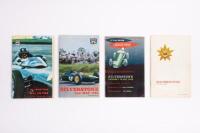 SILVERSTONE: A collection of Four Silverstone&nbsp;race programmes