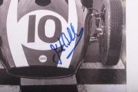JACK BRABHAM: A framed photo taken by Harold Barker of Jack Brabhams Cooper Climax Silverstone British Grand Prix 1960 - 3