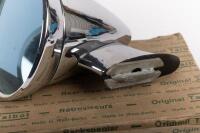 EXTERIOR MIRRORS: A pair of Talbot NOS, torpedo exterior side mirrors, thought to suit Austin Healey Sprite, MGB or Sunbeam, 9.5cm diameter - 2