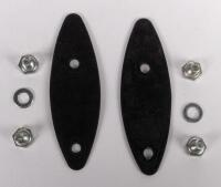 EXTERIOR MIRRORS: A pair of Tex Classic, NOS, external torpedo chrome mirrors, lens diameter 8.5cm - 3