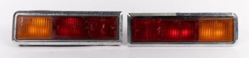 FORD ESCORT: A pair of original Ford Escort Mk 1 tail lights with chrome surround