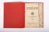 MG SERIES Y: An original MG Series Y, One & a Quarter Litre&nbsp;Maintenance Manual & Instruction Book&nbsp; - 2