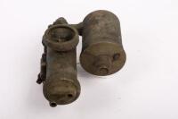 CARBURETTOR: An early small carburettor, no markings evident - 2