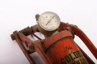 FOOT PUMP: A Sutty Golden Tornado foot pump, 33cm long - 4