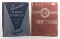 BUICK: Two Buick shop manual books