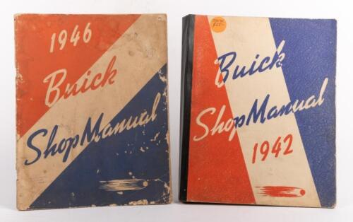 BUICK: Two Buick shop manuals