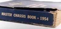 BUICK: A 1954 Buick 'Master Chassis Parts Book - Models 1928-1954 Inclusive' - 3