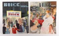 BUICK: Two copies of the 'Buick Magazine'