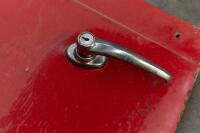TRIUMPH: A Triumph TR2 left side door with handle and lock, inner trim missing - 2