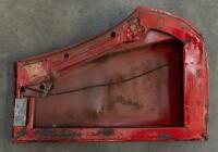 TRIUMPH: A Triumph TR2 left side door with handle and lock, inner trim missing - 3
