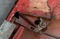 TRIUMPH: A Triumph TR2 left side door with handle and lock, inner trim missing - 4