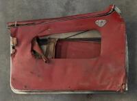 MG: An MGA left hand door in cream with red trim - 3