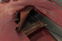 MG: An MGA left hand door in cream with red trim - 4