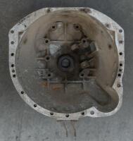 JAGUAR: An alloy gear box bell housing believed to be from a Jaguar model, stamped 'Dialoy' on inside - 4