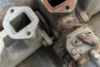 DELAGE: A 1939 Delage D6-70 intake exhaust manifold - 5