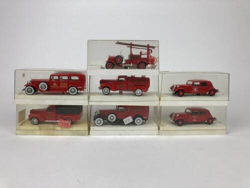 SOLIDO: A collection of Solido fire emergency vehicles