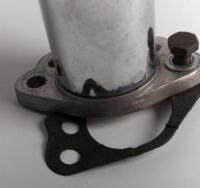 RAM TUBES: Two spun alloy metal ram tubes and mounts to fit to an S.U - 2