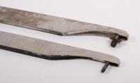 DB7: A pair of c1990s-2000s Aston Martin DB7 front guard chrome strakes - 2