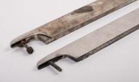 DB7: A pair of c1990s-2000s Aston Martin DB7 front guard chrome strakes - 3
